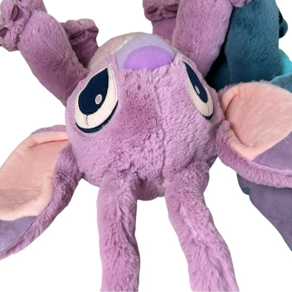 Disney Store Lilo and Stitch Angel & Stitch Plush Set Stuffed Animal Toy 15" - Picture 8 of 8